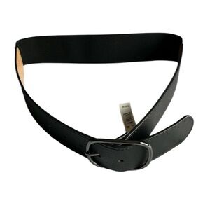 Belt Wide Black Stretch